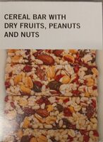 Cereal Bar With Dry Fruits