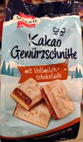 Kakao Gewürzschnitte mit Vollmilchschokolade