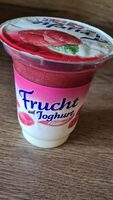 Frucht auf Joghurt - Himbeere