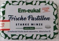 Frische Pastillen Starke Minze