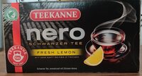 Nero Schwarzer Tee Fresh Lemon