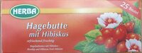 Hagebuttentee mit Hibiskus