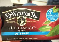 Tè classico tè nero deteinato