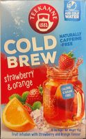 Cold Brew strawberry and orange