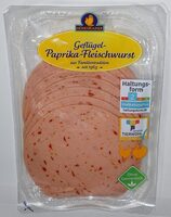 Geflügel-Paprikafleischwurst