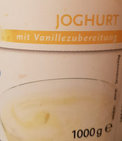 Joghurt mit Vanillezubereitung