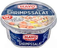 Schrimpssalat in Dillcreme