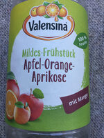 Mildes-Frühstück Apfel-Orange-Aprikose