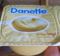 Danone Danette Crème Dessert mit Vanillegeschmack (4x125g) 500g