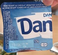 Danone Danette Crème Dessert Schokolade mit Haselnussgeschmack (4x125g) 500g