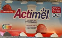 Danone Actimel® 0,1% Erdbeere 8 x 100g