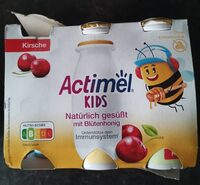 Danone Actimel® Kids Kirsche, Natürlich gesüßt mit Blütenhonig 6 x 100g = 600g