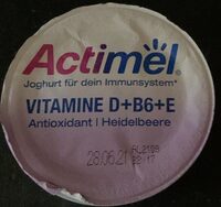 Danone Actimel® Joghurt Heidelbeere 4 x 115g = 460g