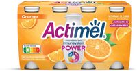 Danone ACTIMEL® Drink Orange 8x100g