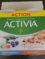 Danone ACTIVIA® Joghurt Heidelbeere & Müsli 4x115g
