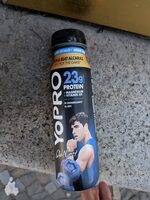 Protein drink heidelbeere