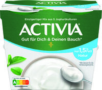 Danone ACTIVIA® Natur nur 1,5% Fett 4 x 115g = 460g