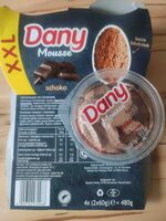 Danone DANY MOUSSE XXL Schoko 4x2x60g