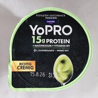 Yopro Pudding Pistaziengeschmack