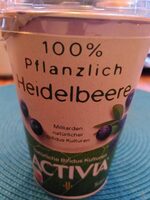 Danone ACTIVIA® 100% Pflanzlich Heidelbeere 400g