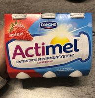 Danone Actimel® Erdbeere 6 x 100g = 600g
