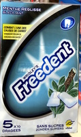 Freedent Menthe Réglisse