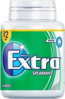 Spearmint Chewing Gum Sugar Free Bottle Pieces
