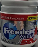 Freedent white goût fraise