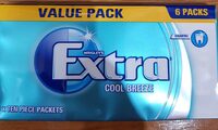 Extra cool breeze chewing gum