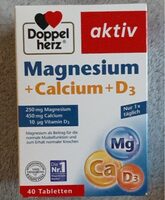 Magnesium + Calcium + D3