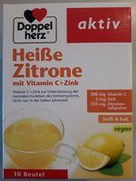 Heiße Zitrone mit Vitamin C + Zink