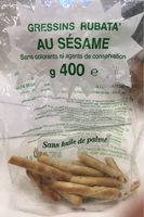 Gressins au sésame