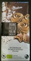Chocolat au lait fourré praliné