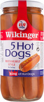 Wikinger 5 Hot Dogs smoked skinless Obs shoe Amoob