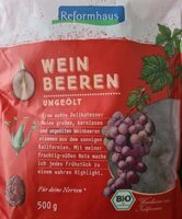 Wein Beeren Ungeölt