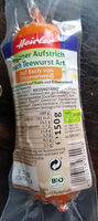 Veganer Aufstrich nach Teewurst Art