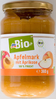 Apfelmark mit Aprikose