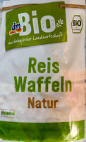 Reis Waffeln Natur