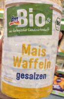 Mais Waffeln gesalzen