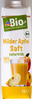 Milder Apfel Saft naturtrüb