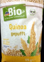 Quinoa gepufft