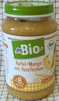 Apfel-mango Mit Reisflocken , Ab Dem 8. Monat
