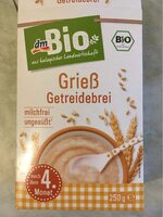 DM Bio Grieß Getreidebrei