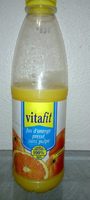 Jus d'orange pressé sans pulpe