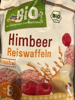 Himbeer Reiswaffeln, glutenfrei