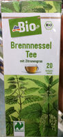 Brennnessel Tee mit Zitronengras