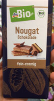 DM Bio Nougat Schokolade