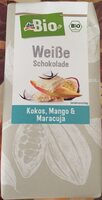 Weiße Schokolade Kokos, Mango & Maracuja
