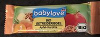 Bio Getreideriegel, Apfel-karotte