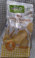 Mini Dinkel Zwieback